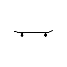 a black and white photo of a skateboard in the air with wheels on it