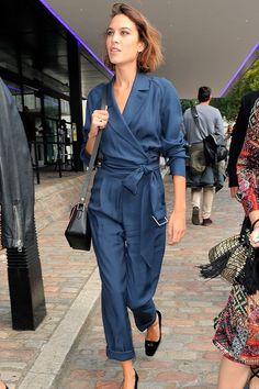 Alexa Chung Style, Alexa Chung, Work Fashion, Outfits Casuales, Tulum, Denim Fashion