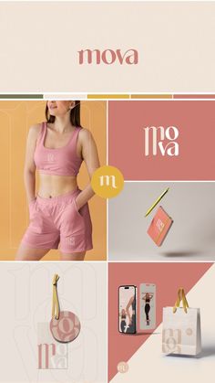 Clothing store logo and brand Clothing Brand Logo Ideas Graphics, Activewear Logo, Clothing Logo Design, Business Branding Inspiration, Clothing Brand Logos, Estilo Fitness, Logo Design Feminine, Instagram Branding, Boutique Logo