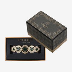 Features: In A Gift BoxCircumference: 8 InchShape: RoundMetal Color: Gold ToneCare: Wipe CleanStone Type: 5 GlassBracelet Type: Bangle BraceletsMetal: ZincIs Beaded: NoCountry of Origin: Imported Bracelets Bangle, Monet Jewelry, Bangle Bracelet, Bangle Bracelets, Bangles, Bracelet, Green, Gold, Gifts