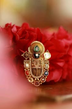 Tirupati Balaji Jewellery, Krishna Gold Ring, Navaratna Rings For Men, Swarna Jewellers, God Jewellery, Unique Gold Jewelry Designs