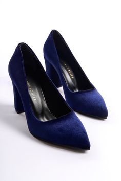 Blue Velvet Heels, Blue Velvet Shoes, Navy Blue Bridal Shoes, Blue High Heels, Blue Wedding Shoes, Dark Blue Block Heels, Ankle Bride Heels

As Eleanor Louise, we stand out with our Navy Velvet heeled shoes that combine style and comfort. Specifically designed for brides, these shoes are crafted with high-quality materials.

• Made from Navy Velvet and Premium Vegan Leather, our shoes are equipped with an ankle strap that provides comfort throughout the day.

• Completing your style and boosting your confidence is the most elegant way! Navy Velvet 3.15-inch (8 cm) high-heeled shoes offer elegance and chicness with every step. Whether it's for daily wear or a special event, these shoes not only add height but also provide a sophisticated touch to your style. Fitted Blue Low Heel Heels, Blue Round Toe Court Shoes For Party, Blue Party Court Shoes With Round Toe, Blue Elegant Round Toe Block Heels, Elegant Blue Block Heels With Round Toe, Elegant Blue Block Heels For Formal Occasions, Blue Almond Toe Heels With 4-inch Heel, Blue Pointed Toe Wedding Shoes For Party, Elegant Blue Block Heels With Padded Heel