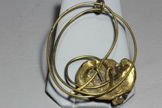 "Vintage Brutalist Brass Bronze Organic Studio Artisan Necklace. * HALLMARKS Unsigned * MEASUREMENTS Chain 36\" long. Pendant 3\" x 3 3/8\". * WEIGHT 66.4 Grams * MATERIALS Brass Large 1960s 70s studio handcrafted Brutalist necklace. I wasn't able to find any markings. Necklace is in very good condition with nice patina on brass. Necklace will arrive gift boxed. Thank you for stopping by!!" Brutalist Hand Forged Gold Jewelry, Hand Forged Gold Brutalist Jewelry, Collectible Gold-tone Brass Jewelry, Gold Brutalist Hand-cast Jewelry, Brutalist Brass Jewelry In Bronze, Brutalist Hand-cast Gold Jewelry, Gold Brutalist Hand Cast Jewelry, Vintage Hand Forged Gold Necklace, Brutalist Bronze Brass Jewelry