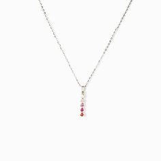 🔔 CHRISTMAS PROMOTION 🎁Get 20% off of two or more itemsDESCRIPTIONWith a meaningful message card included, this sweet necklace of gradient pink gem stones is the perfect inspirational gift for yourself or a loved one.CARD MESSAGE Be strong when you feel weakBe brave when you feel scaredBe humble when you feel victoriousBe you when you feel unsureBe badass everyday SPECIFICATIONSStone: AAA Grade Cubic ZirconiaNickel and Tarnish FreeLength: 15" with 2" extension Free Original Message Card