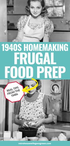 Embrace vintage wisdom with these 1940s food preparation tips! Learn how to cook delicious, budget-friendly meals while reducing waste in your kitchen.