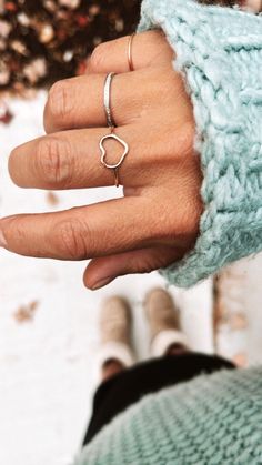 A simple, lovely, and delicate heart ring is a lovely reminder of the power of love. Available in sizes 6-9 Wear it 24/7 without worries, even when washing your hands!* We recommend cleaning your pieces once a week to keep them in great shape. This listing is for (1) 14k gold-fill Ring. ( 1mm band ) All gold-filled rings are fabricated and may have visible solder joints. HANDMADE TAKES TIME - Due to the handmade nature of our products, items generally ship within 3-5 business days. All Photos, D Open Heart Ring, Rainbow Ring, Ring Everyday, Gold Heart Ring, Rainbow Rings, Ring Heart, Beaded Ring, Power Of Love, Gold Filled Ring