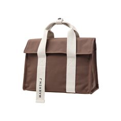 This bag is the best seller and basic design. It has a useful inner arrangement and an extra bottom pad. The bag features four pockets including two tumbler pockets and a safety cover design. It can be stored till iPad Pro11. It can be worn three ways as a tote, shoulder, or cross-body bag. The bag features a snap button on the handle and a long adjustable strap. Composition: 100% Polyester / 100% PU  Please be sure not to wash, hot dry, or steam the product, as this can alter the bag's shape an Practical Rectangular Shoulder Bag For On-the-go, Practical Rectangular Bag For On-the-go, Modern Large Capacity Canvas Bag For On-the-go, Functional Large Capacity Lunch Bag For On-the-go, Multifunctional Beige Rectangular Shoulder Bag, Versatile Rectangular Briefcase For Daily Use, Multifunctional Rectangular Laptop Bag For Daily Use, Modern Large Capacity School Bag, Rectangular Canvas Box Bag