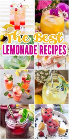 the best lemonade recipes for summer