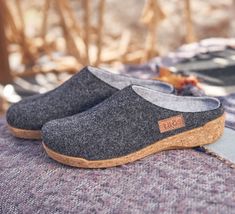 Women's Woollery Clogs | Taos Official Online Store + FREE SHIPPING – Taos Footwear Taos Shoes, Insole Design, Boiled Wool, Gap Women, Taos, Womens Clogs, Soft Wool, Charcoal Color, Flat Espadrille