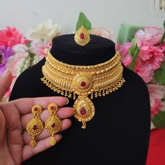 Brand New. 22k Gold Plated Bollywood Indian Pakistani Bridal Necklace, Earrings Set. Bundle Discount Avaiable. Great Quality Ships Next Business Day Radhika Jewellers Usa, Indian Bridal Necklace, Gold Jewellry, Pakistani Bridal, Bridal Necklace, Indian Bridal, 22k Gold, Necklace Earrings, Earrings Set