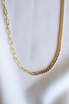 Measurements: 18" Chain Materials: Gold Filled Elegant Cuban Link Double Chain Jewelry, Double Strand Curb Chain Necklace, Metal Cuban Link Gold Chain Necklace, Classic Double Strand Necklace With Adjustable Chain, Delicate Cuban Link Chain Necklace For Everyday, Everyday Long Necklace With Double Chain, Everyday Curb Chain Link Necklaces, Classic Chunky Chain Link Necklaces, Everyday Link Curb Chain Necklaces