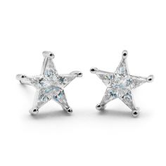 Diamond Star Earrings - Five Pointed Star Diamond Stud Earrings Diamond Star Earrings, Star Earring, Star Stud Earrings, Five Pointed Star, Star Earrings Stud, Radiant Diamond, Diamond Star, Diamond Stud Earrings, Star Studs