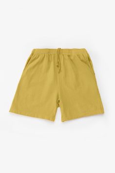 The Mid-Length Heavy Jersey Shorts, featuring a drawcord elastic waistband for a personalized fit, and a length cut for optimal coverage. We've included 2 front pockets as well as a back pocket to keep all your essentials close. These shorts are part of our garment dye line, which is always custom dyed, shrink-free and sewn with 100% USA-grown cotton. This item is a garment dye product. Garment dye items can be distinguished by “GD” at the end of their style number, and will not match piece dye Basic Relaxed Fit Bottoms With Drawstring, Summer Pants With Drawstring For Everyday Wear, Relaxed Fit Drawstring Bottoms For Everyday, Basic Leisure Bottoms With Pockets, Basic Bottoms With Side Pockets And Relaxed Fit, Basic Relaxed Fit Bottoms With Side Pockets, Everyday Relaxed Fit Bottoms With Drawstring, Relaxed Fit Bottoms With Elastic Side Panels, Casual Short Length Bottoms With Elastic Panels