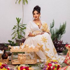 Exquisite Habesha Kemis Ethiopian Wedding Habesha Dress For Any Occasion Zuria Modern Traditional Ethiopian Dress ሀበሻ ቀሚስ ሀበሻ ልብስ Ethiopian Wedding, Habesha Dress, Ethiopian Dress, Habesha Kemis, Silky Texture, Modern Traditional, Draped Fabric, Xl Dress, Dresses Xs