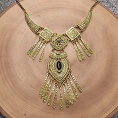 Coachella Statement Necklace – The Songbird Collection Electric Daisy Carnival, Music Festival Fashion, Festival Vibes, Music Festivals, Rave Outfits, Ladies Dress Design, Hippie Style, Festival Fashion, Gold Black