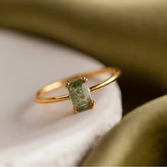 Brand New, Just Doesn’t Fit The Finger I Wanted It To:( Sliced Diamond Ring, Rose Gold And Emerald Green Wedding Ring, Elegant Emerald Ring Gift Tarnish Resistant, Elegant Gold Emerald Ring For Everyday, Elegant Everyday Gold Emerald Ring, Emerald And Gold Ring, Gold Ring With Stone, Hammered Ring, Etsy Rings