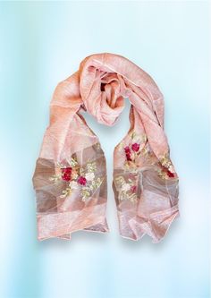 Elevate your style with this Embroidered scarf, a perfect blend of craftsmanship and elegance. This stunning floral scarfl is intricately embroidered, adding a touch of sophistication to your outfit. Whether you're attending a special event or adding flair to your everyday look, this shawl is a must-have accessory. A special gift for her birthday, mothers day, anniversary, valentines and christmas. It can be also a great gift for co-worker, new job, promotion, best friend, girl to girl or boss.  Handmade Embroidered, dimensions can vary +/- 1 or 2 cm  Colors : 6 different color options are available according to your taste Width: 98 cm/39 inch Length: 200cm /70 inch  Weight: about 100g / 0.22 lbs Handle with care :  :  - Gently hand wash the scarf in cold water with mild detergant/soap - I Elegant Festive Scarves With Embroidered Border, Traditional Embroidered Silk Scarves, Festive Wedding Pashmina Scarves, Traditional Drape Scarves With Embroidered Border, Embroidered Scarves For Eid, Scarves With Embroidered Border In Traditional Drape, Elegant Embroidered Scarves For Festive Occasions, Traditional Scarves With Embroidered Border, Festive Scarves With Intricate Embroidery In Traditional Drape