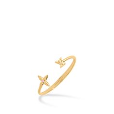 LOUIS VUITTON® - Louisette Signature Bracelet - Gold Louis Vitton Jewelry, Jewelry Louis Vuitton, Louis Vuitton Bracelet Women, Lv Bracelet, Louis Vuitton Ring, Jewelry Closet, Louis Vuitton Bracelet, Signature Bracelet, Feminine Elegance