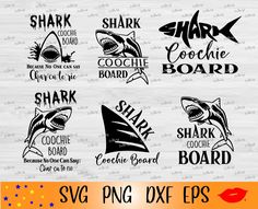 shark svg files for cutting and cricting