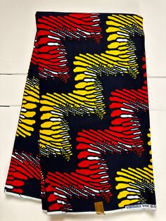 "Material: 100% Cotton TOP QUALITY FABRIC Printed on both Sides Width: 46\" This timeless appeal & adorable African print is perfect for making African Clothing, African Quilts, Upholstery, Home Décor, Unique Accessories and all types of Crafts. FABRIC CUT:        Purchase of 1+ yards per customer will be cut as 1 continuous  piece of fabric up to a maximum length of 6 yard. LABELS: African fabric is sold with an adhesive Manufacturer label attached. Create your unique one of a kind piece. Get i Fitted Black Cotton Fabric, Printed Cotton Fabric For Summer, Cotton Fabric With Vibrant Multicolor Print, Multicolor Cotton Fabric With Vibrant Print, Summer Cotton Fabric With Pattern Prints, Fitted Multicolor Digital Print Cotton Tops, Vibrant Multicolor Cotton Fabric, Cotton Fabric With Vibrant Patterned Print, Patterned Cotton Fabric With Vibrant Print