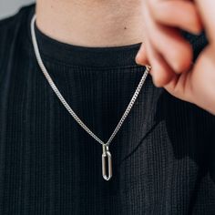 A durable, masculine, and minimalist stainless steel pendant necklace that will not tarnish or rust over time, even when worn in water. 💎Free shipping on all orders💎Waterproof and non-tarnish 💎Packaging that is ready to offer as a gift💎Customizable and adjustable chain length The oval pendant necklace, a durable and timeless necklace A classic and minimalist design, this pendant necklace is the perfect accessory for any man in your life. Treat them to something timeless and special! Because Minimalist Stainless Steel Oval Link Jewelry, Minimalist Silver Chain Necklace With Oval Pendant, Modern Oval Pendant Chain Necklace With Adjustable Chain, Everyday Silver Oval Pendant Chain Necklace, Minimalist Polished Link Chain Necklace, Modern Oval Pendant Chain Necklace As Gift, Modern Oval Pendant Chain Necklace For Gift, Modern Oval Pendant Chain Necklace Gift, Minimalist Chain Necklace With Oval Pendant And Cable Chain