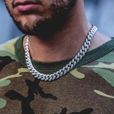 The GLD Shop - Hip Hop Jewelry - FREE shipping Cuban Link Necklace, Sparkle Necklace, Gold Chains For Men, Chains Necklaces, Cuban Link Chain, Cuban Chain, Cuban Link, Chains For Men, Link Necklace