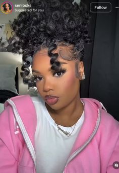 Crochet Afro, Birthday Hairstyle, Afro Beauty, Hairstyle Idea, Birthday Hairstyles, Protective Hairstyles Braids, Curly Hair Inspiration, Hairstyles Braids, Hair Stuff