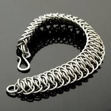 Viperscale Stainless Steel Chainmaille Tutorial - Advanced Chainmaille – Creating Unkamen Chainmaille Tutorial, Jump Ring Jewelry, Chainmail Jewelry, Bracelet Kit, Chainmaille Bracelet, Chain Maille Jewelry, Chain Maille, Homemade Jewelry, Chain Mail