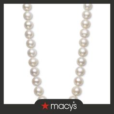 in stock Classic Jewelry With Sterling Silver Clasp, Classic Single Strand Necklace For Everyday Luxury, Classic Single Strand Necklace For Everyday, Pearl Strand, Pearl Strands, Fresh Water, Freshwater Pearls