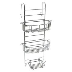 three tiered shower caddy with two hooks on each side and the words best seller above it