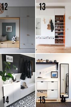 *This post may contain affiliate links. If you click a link and make a purchase, I may receive a commission at no extra cost to you. Inside: 20 Best Ikea Mudroom Ideas. When we moved a mudroom was one of my top wants on my list. I had never had a mudroom before and desperately […] Read more... House Entrance Ideas Ikea, Diy Mudroom Small Space, Pax Hacks Ikea Mudroom, Garage Mudroom Ikea Hack, Ikea Hacks Hallway Entryway, Hallway Wardrobe Ideas Entrance, Entrance Mudroom Ideas, Pax Mudroom Ideas, Hallway Storage Ikea