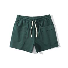 Trendy Athletic Shorts With Built-in Shorts For Leisure, Summer Leisure Pajama Shorts With Pockets, Leisure Pajama Shorts With Pockets For Summer, Summer Above Knee Shorts With Built-in Shorts, Summer Leisure Shorts With Pockets, Green Above Knee Bottoms With Built-in Shorts, Leisure Knee-length Bottoms With Built-in Shorts, Summer Knee-length Cargo Shorts With Built-in Liner, Summer Leisure Pajama Shorts With Built-in Shorts