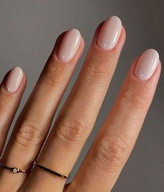 Fake Nails Designs, Milky Nails, Solid Color Nails, Bride Nails, Clean Nails, Bridal Nails