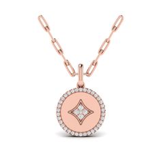 Symbolic charms to cherish offering luck, protection , and elegantly capturing the true essence of who you are The Amuleta 14K Center Star Diamonds and Bezel Pendant Necklace would be a beautiful addition to any jewelry collection. Available options include 14K Rose, White & Yellow Gold. Diamond Charm Medallion Necklaces, Diamond Medallion Necklace With Charms, Diamond Charms Medallion Necklace, Rose Gold Diamond Necklace With Charms, White Gold Star Charm Round Pendant, White Gold Jewelry With Star Charm Round Pendant, White Gold Round Pendant With Star Charm, Symbolic Rose Gold Round Jewelry, Celestial Style Jewelry With Diamond Accents And Round Pendant