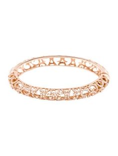 14K Rose Gold Diamond Bangle Bracelet, Diamond Bangles Bracelet, Cartier Jewelry, Diamond Bangle, Christian Louboutin Shoes, Vintage Tags, Bangle Bracelet, Shop Necklaces, Accessories Shop