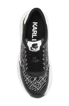 This street-ready sneaker hits the scene with plush materials, trend-forward colors and incredible cushioning. Lace-up style Textile and synthetic upper/textile lining/leather and rubber sole Imported Lace-up Running Shoes With Logo Print, Low-top Athleisure Running Shoes With Logo Print, Running Shoes With Logo Print For Running, Athleisure Low-top Running Shoes With Logo Print, Low-top Running Shoes With Logo For Streetwear, Sporty High-top Running Shoes With Logo Print, Streetwear Low-top Running Shoes With Logo Print, Jogging Running Shoes With Logo Print And Round Toe, High-top Running Shoes For Streetwear With Logo