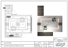 an overhead view of the floor plan for a building