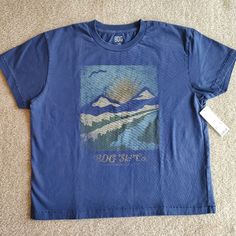 Nwt Bonfire Tee From Urban Outfitters Size Large 22" Chest 25" Length Very Soft, Great Quality, Shorter Length Retail $35 Urban Outfitters Shirts, Urban Outfitters, Color Blue, Tee Shirts, Mens Shirts, Man Shop, Blue, Quick Saves, Clothes