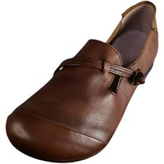 a pair of brown shoes with straps on them