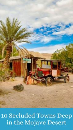 Explore 10 remote towns located deep in the Mojave Desert. Learn about their history, local culture, and unique attractions. Perfect for travelers interested in off-the-beaten-path destinations and desert landscapes. Save this guide for your next adventure. #MojaveDesert #HiddenTowns #TravelGuide #DesertAdventures #ExploreDeserts