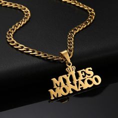 Custom Name Necklace is made of quality stainless steel and 18K gold plated. Anyone who can wear gold plated without worries of any allergic reaction to the name necklace. Style: TRENDY Shape\pattern: Letter Name Crown Necklace Pendant Size: as shown Necklace Type: Chains Necklaces Metals Type: Stainless Steel Material: Metal Chain Type: Link Chain For customization: After you complete your order, pls. email us your order#, name + font and capitalization of the name to support@shopvanityglam.com Customized Gold Cuban Link Jewelry, Personalized Gold Cuban Link Name Necklace, Personalized Cuban Link Gold Name Necklace, Gold Cuban Link Name Necklace, Gold Metal Name Necklace With Chain, Gold Stainless Steel Name Necklace With Adjustable Chain, Stainless Steel Nameplate Necklace With Adjustable Chain, Customized Gold Cuban Link Necklaces, Gold Chain Name Necklace For Gift