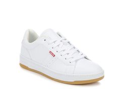 Men's Levis Carson Casual Sneakers | Shoe Carnival White Slip-resistant Synthetic Sneakers, Lace-up Sneakers With Ortholite Insole And White Sole, Slip-resistant Low-top Synthetic Sneakers, Synthetic Skate Shoes With Cushioned Footbed, Synthetic Skate Shoes With Cushioned Footbed For Sports, Low-top Sneakers With Gum Sole For Sports, Gum Sole Sneakers With Round Toe For Sports, Round Toe Sneakers With Gum Sole For Sports, Synthetic Slip-on Sneakers With Gum Sole