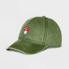 'Little Shroom' Hat - Mighty Fine Olive Green Shroom Hat, Outdoors Adventure, Running Errands, Everyday Outfits, Same Day Delivery, Snug Fit, Olive Green, Stuffed Mushrooms, Target