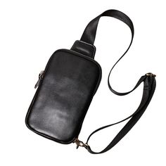 Expertly crafted from genuine leather, the Genuine Leather Men's Chest Bag Messenger is a versatile and stylish choice for daily use. With a simple and unique design, it offers a lightweight and convenient solution for carrying personal belongings like a phone, wallet, and more. The high-quality hardware ensures durability and smooth opening and closing. Your browser does not support our video. Product Information Main Material: Genuine Leather Gender: Unisex Style : Chest bag, small crossbody b Leather Portable Crossbody Shoulder Bag, Portable Leather Crossbody Shoulder Bag, Portable Pouch Chest Bag For Daily Use, Daily Use Mobile Phone Shoulder Chest Bag, Leather Mobile Phone Pouch For On-the-go, Portable Satchel Chest Bag For Everyday Use, Daily Use Chest Bag With Cell Phone Pocket, Versatile Leather Rectangular Phone Bag, Versatile Leather Phone Bag In Rectangular Shape