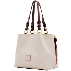 Statement Style    This luxe shoulder bag, made from rich Italian Vacchetta leather that grows softer in time, has enough room for everything from work to travel. Dooney And Bourke, Dooney & Bourke, Work Travel, Dooney Bourke, In Time, Fashion Statement, Online Store, Shoulder Bag, Leather