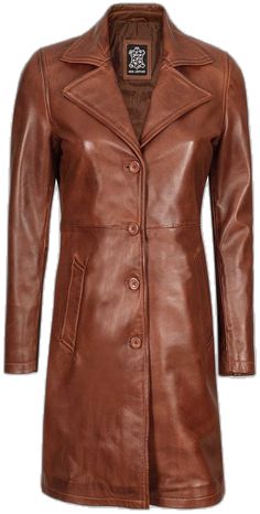 Bryson Women Car Coat Cognac Wax Leather Coat For Men, Steampunk Coat, Mens Leather Coats, Coat For Men, Trench Coat Men, Custom Jacket, Car Coat, Historical Clothing, Leather Coat