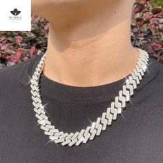 🎁 Introducing our Exquisite 15mm Moissanite Cuban Link Chain – The Perfect Gift for Him 🎁Looking for the ideal gift to make your husband's birthday extra special? Want to surprise your brother with a unique present? Searching for a memorable anniversary gift for that special someone? Look no further!🌟 Our 15mm Moissanite Cuban Link Chain is the answer to all your gifting needs! 🌟Certified by GRA and guaranteed to pass the diamond tester, this chain is a true testament to quality and authenti Diamond Cuban Link Chain, Diamond Tester, Husband Birthday, Perfect Gift For Him, Cuban Link Chain, Unique Presents, Cuban Link, Love Symbols, Drop Shipping