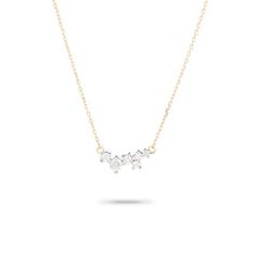 Scattered Diamond Necklace - Yellow Gold Adina Reyter, Chain Diamond, 14k Yellow Gold Necklace, Family Jewels, Sparkle Diamonds, Anniversary Rings, Diamond Pendant, Diamond Necklace, Jewelry Accessories