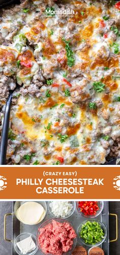 This cheesy Philly cheesesteak casserole is a dream for low-carb meals or a quick, delicious filling for brioche buns. Super easy, incredibly savory, and guaranteed to be a hit with the whole family!