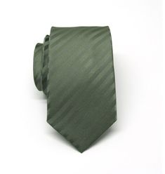 Mens Tie. Skinny Tie. Olive Green Stripes Skinny Necktie - Etsy Semi-formal Summer Standard Tie, Elegant Green Tie For Work, Elegant Green Ties For Workwear, Classic Suit And Tie Accessories For Summer Office, Elegant Green Ties For Work, Business Neckwear With Ties For Summer, Classic Summer Suit And Tie Accessories For Office, Classic Summer Office Suit And Tie Accessories, Solid Color Ties For Black Tie Events In Summer